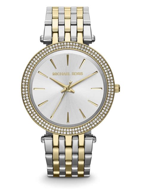 michael kors darci pave silver tone watch|Michael Kors watches.